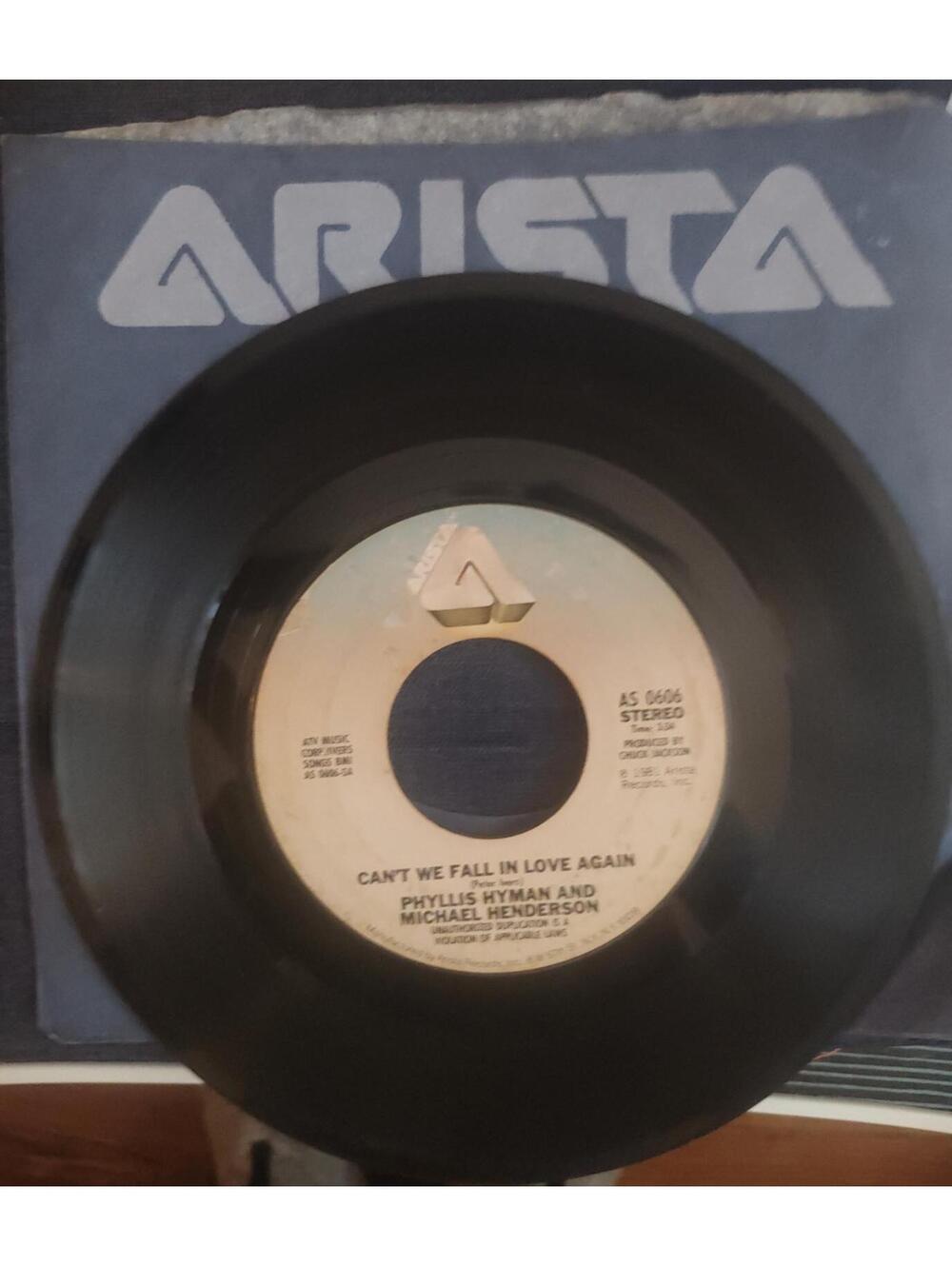 Phyllis Hyman/Michael Henderson- can't we fall in love NM